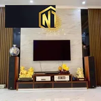 VÁCH ỐP TV PHÒNG KHÁCH GIÁ ĐẸP TẠI ĐỒNG NAI